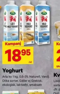 City Gross Yoghurt erbjuda