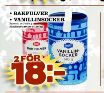 Matdax Garant Vanillinsocker erbjuda