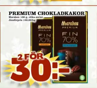 Matdax Premium Chokladkaka erbjuda