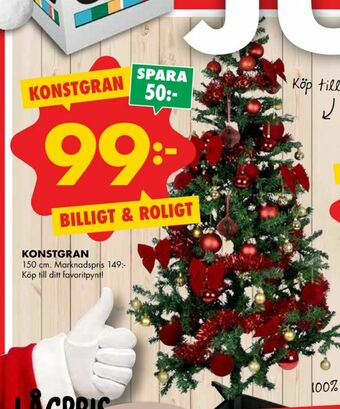 ÖoB Julgran erbjuda