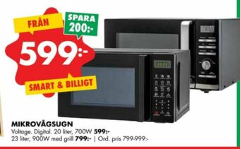 ÖoB Voltage Mikrovågsugn erbjuda
