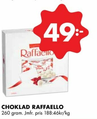 Raffaello Chokladask