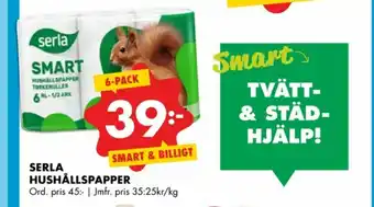 ÖoB Smart Hushållspapper erbjuda