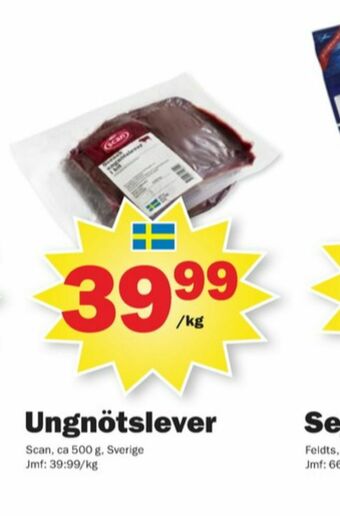 Pekås Scan Ungnötslever erbjuda