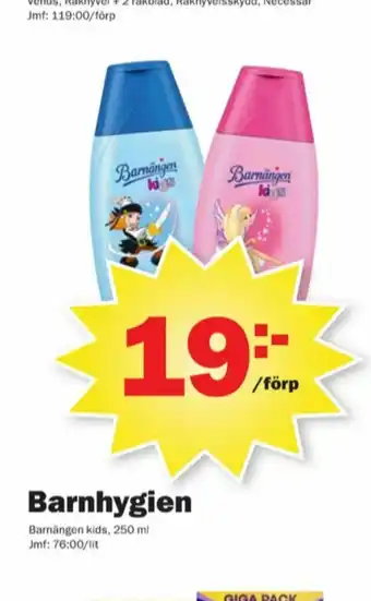 Pekås Barn Duschtvål erbjuda