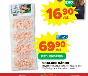 Stora Coop Royal Greenland Räkor erbjuda