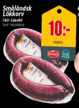 Småländsk lökkorv
