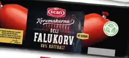 Extra Mjällby Stormarknad SCAN Deli falukorv erbjuda