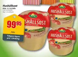Extra Mjällby Stormarknad ARLA Hushållsost erbjuda