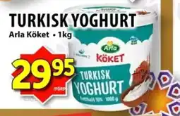 Matvärlden Tensta ARLA Turkisk yoghurt erbjuda