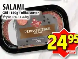 Matvärlden Tensta GÖL Salami erbjuda