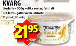 Matvärlden Tensta LINDAHLS Kvarg erbjuda
