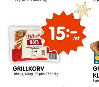 Lithells Grillkorv