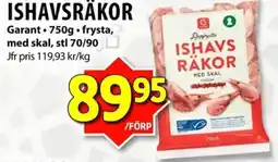 Matvärlden Tensta GARANT Ishavsräkor erbjuda