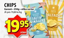 Matvärlden Tensta GARANT Chips erbjuda