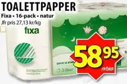 Matvärlden Tensta FIXA Toalettpapper erbjuda