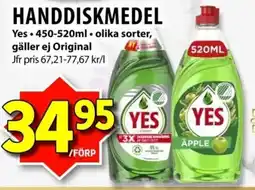 Matvärlden Tensta YES Handdiskmedel erbjuda