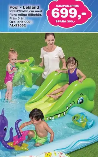 Lekextra Pool - lekland erbjuda