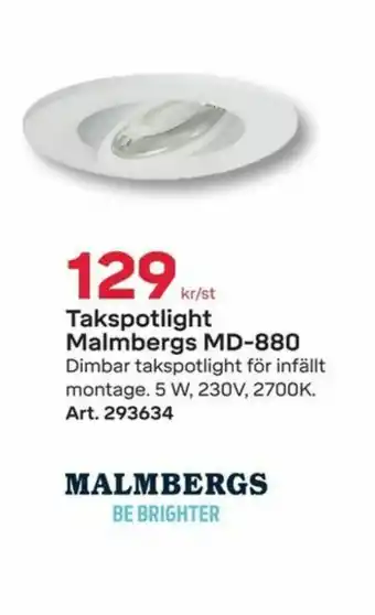 Malmbergs Spotlight