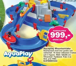 Lekextra Aquaplay mountainlake erbjuda