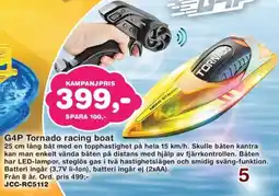 Lekextra G4p tornado racing boat erbjuda