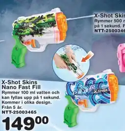 Lekextra X-shot skins hyperload fast fill erbjuda