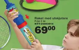 Lekextra Raket med utskjutare erbjuda