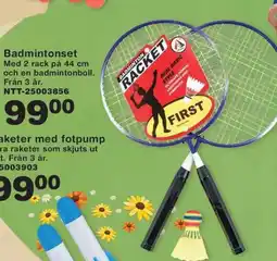 Lekextra Badmintonset erbjuda