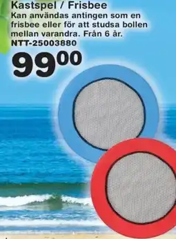 Lekextra Kastspel / frisbee erbjuda
