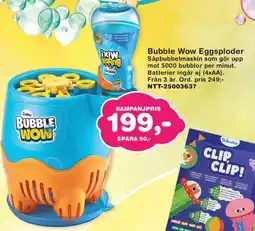 Lekextra Bubble wow eggsploder erbjuda