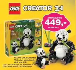 Lekextra LEGO Creator 31165 erbjuda