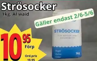 Supergrossen Strösocker erbjuda