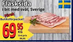 Supergrossen Fläsksida erbjuda
