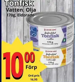 Supergrossen ELDORADO Tonfisk erbjuda