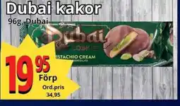Supergrossen DUBAI Kakor erbjuda