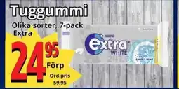 Supergrossen EXTRA Tuggummi erbjuda