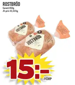 Supergrossen GARANT Rostbröd erbjuda