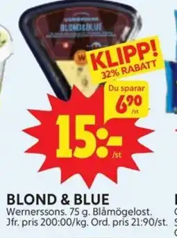 Blond & blue
