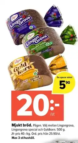 Coop Extra Mjukt bröd erbjuda