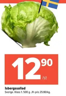 Coop Extra Isbergssallad erbjuda