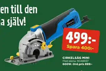 Tecnic Cirkelsåg