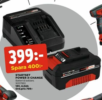 Jem&Fix Einhell Batteri och laddare erbjuda