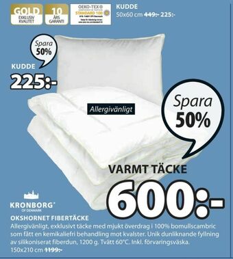 JYSK Kronborg Täcke erbjuda