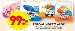 ICA Maxi Robo alive/pets alive erbjuda