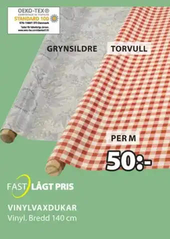 JYSK Vaxduk erbjuda