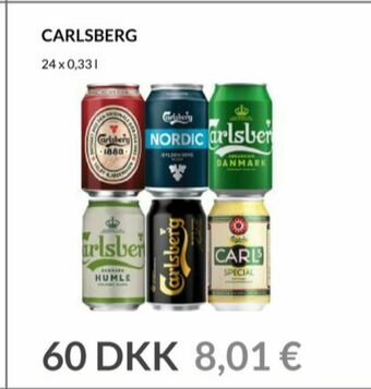 Nielsen Discount Carlsberg Öl erbjuda
