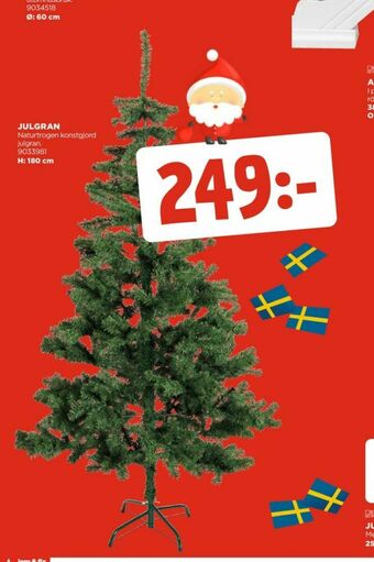 Jem&Fix Julgran erbjuda