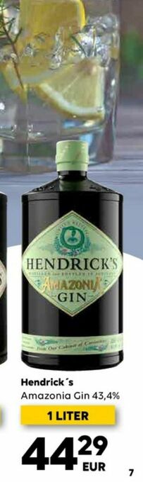 Border Shop Hendricks Gin erbjuda