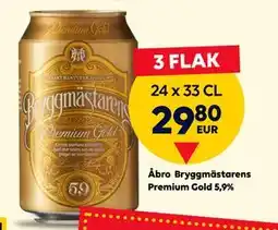 Border Shop Åbro Bryggmästarens Premium Gold 5,9% erbjuda