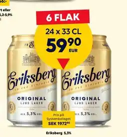 Border Shop Eriksberg 5,3% erbjuda